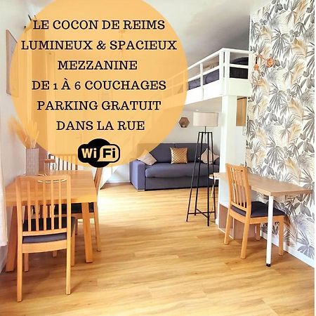 Le Cocon De Reims /Wifi/Commerce /Av De Paris Exterior foto