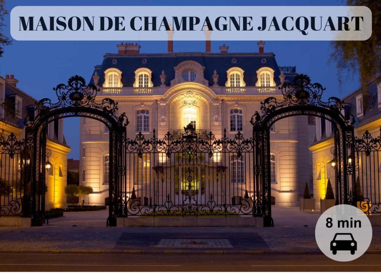 Le Cocon De Reims /Wifi/Commerce /Av De Paris Exterior foto