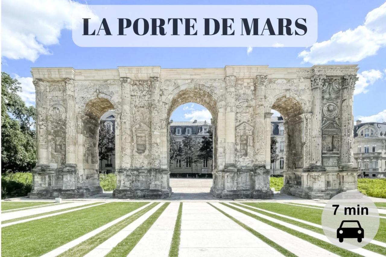Le Cocon De Reims /Wifi/Commerce /Av De Paris Exterior foto